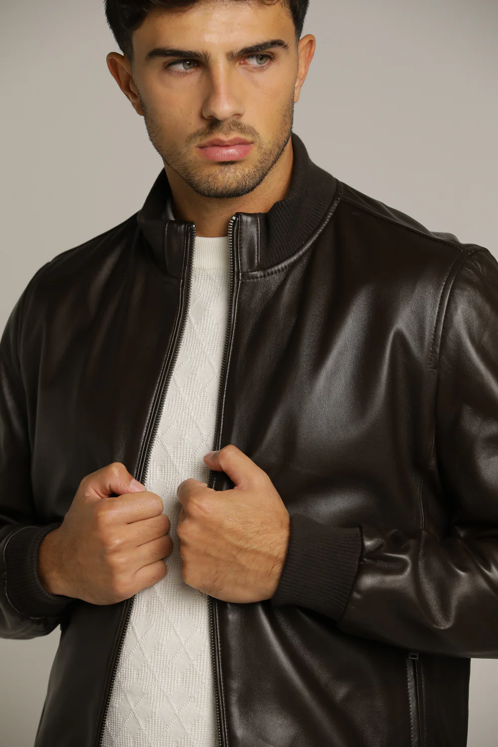 ג'קט בומבר עור | קנת קול - Image 3