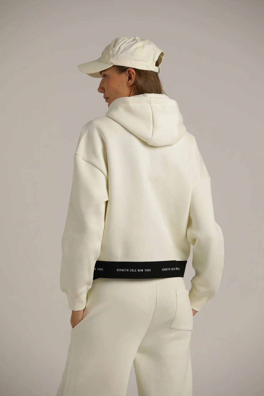 ג'קט עם סיומת גומי ממותגת | קנת קול - Image 4